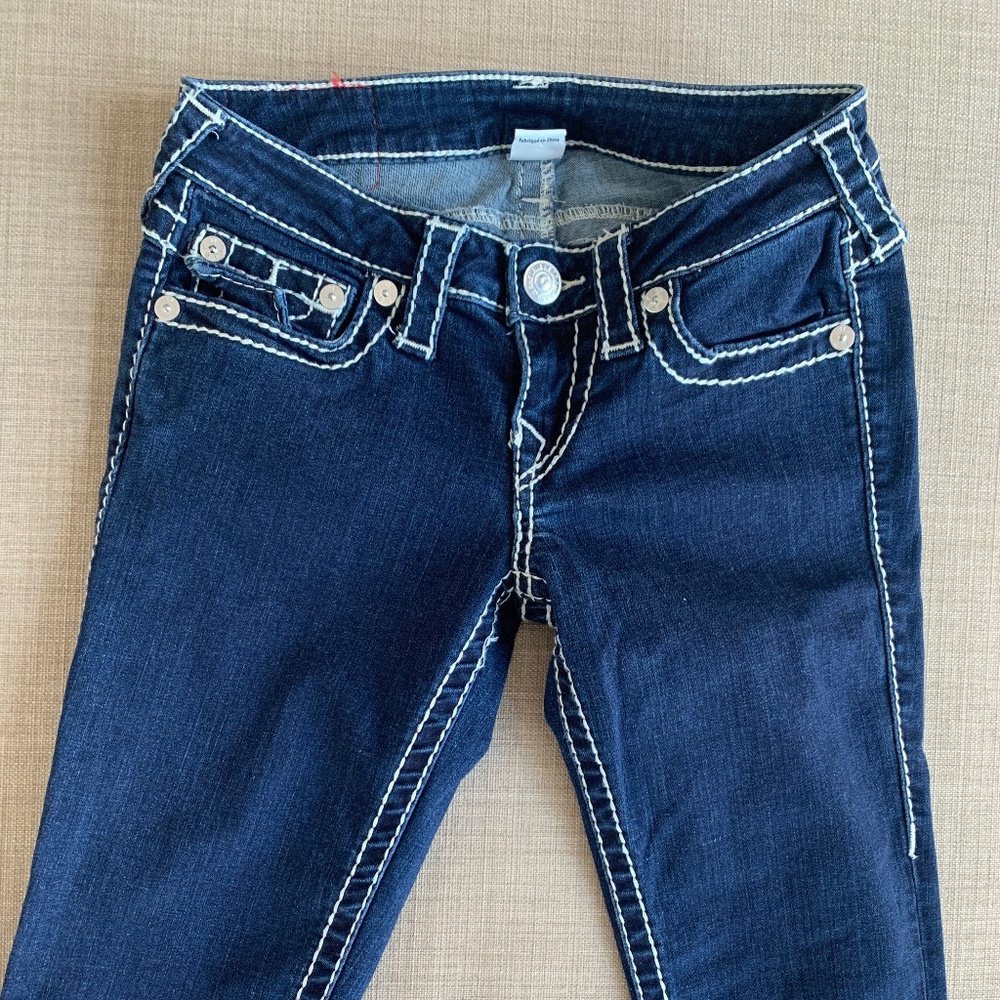True Religion dark denim jeans